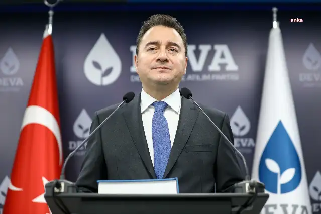 Ali Babacan’dan Sadullah Ergin’e destek
