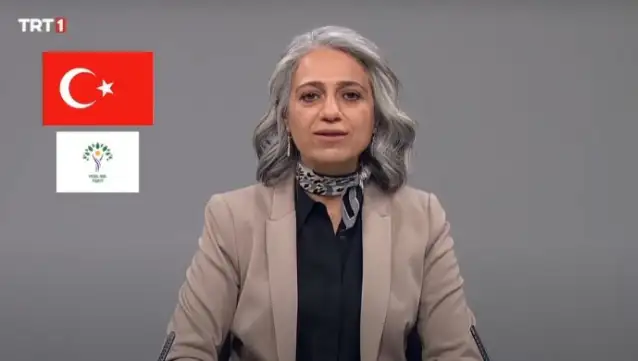 Yeşil Sol Parti Eş Sözcüsü Uçar, TRT’den seslendi: "Pusuladaki tek ağacın altında birleşiyoruz"