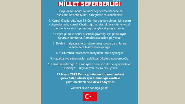 Yurttaşlar “Millet Seferberliği” kampanyası başlattı