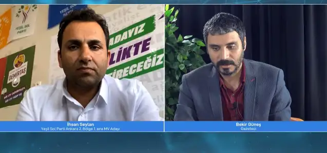 Yeşil Sol adayı İhsan Seylan: Ankara'da bize destek veren esnafa baskı yapılıyor