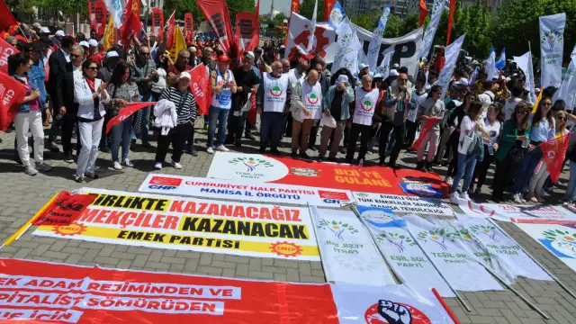 Binlerce emekçi 1 Mayıs alanından haykırdı: Bu düzen değişecek