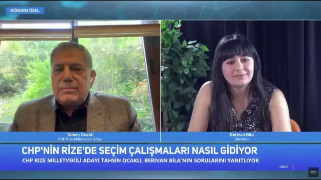 CHP'nin Rize adayı Ocaklı: "Hem Rize'den, hem Türkiye'den güzel günler göreceğiz."