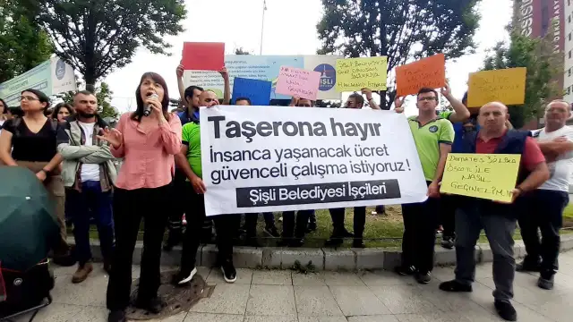 Şişli Belediyesi taşeron işçileri: Asgari ücretle nasıl geçinelim?