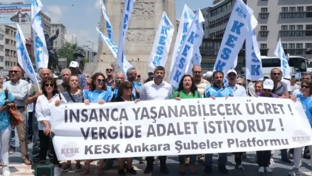 KESK: En düşük memur maaşı yoksulluk sınırı üzerine çıkarılsın