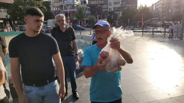 Manisalı emekli isyan etti: Canım şeftali çekti bir tane alabildim