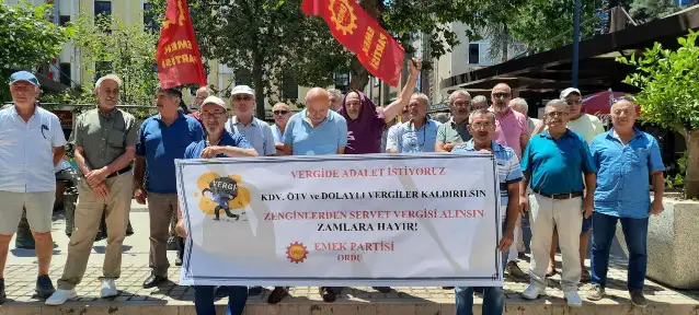 EMEP: “Dolaylı vergiler kaldırılsın, servet vergisi alınsın.”