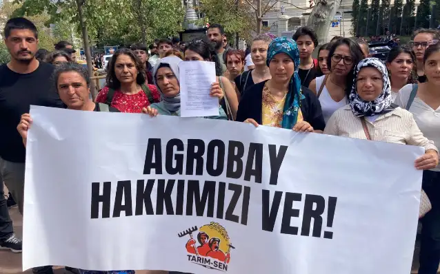Agrobay işçileri gözaltında