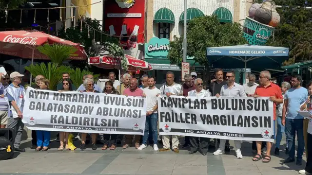 İHD Antalya Şubesi: 43 yıldır soruyoruz, Hüseyin Morsümbül nerede?