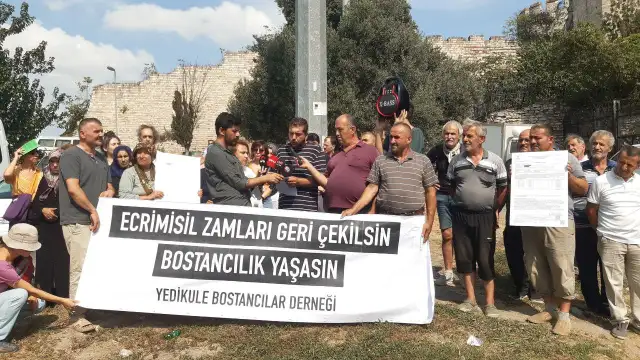 Yedikule bostancıları: Zamlar geri alınsın, bostancılık yaşasın