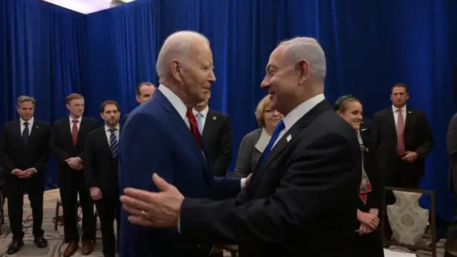Biden'le görüşen Netanyahu'dan: Gazze'deki saldırılara devam mesajı