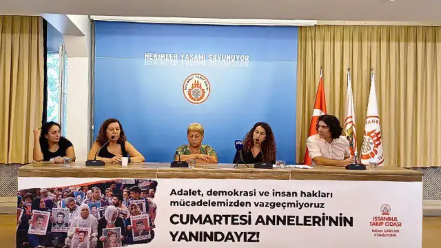 İstanbul Tabip Odası: Cumartesi Annelerini yanındayız 