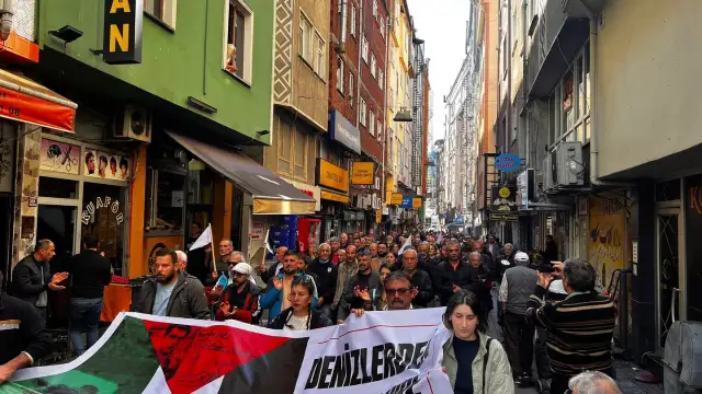 Artvin ve Hopa’da İsrail protestosu