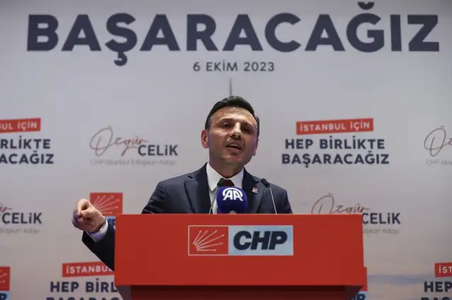 CHP İstanbul İl Başkan adayı Özgür Çelik delegelerle buluştu