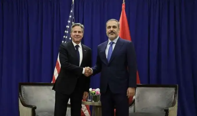 Dışişleri Bakanı Hakan Fidan, ABD'li mevkidaşı Antony Blinken ile telefonda görüştü