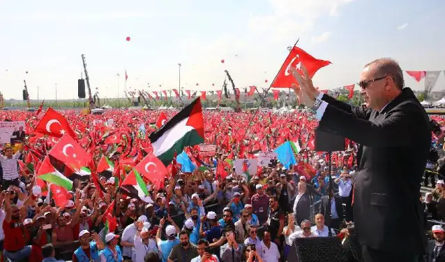 'Büyük Filistin Mitingi' için hazırlıklar tamam