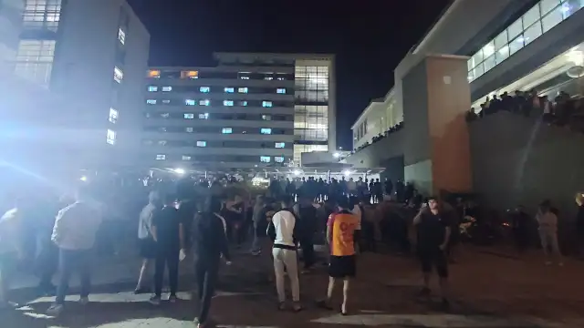 Gümüşhane’deki KYK yurtlarında Zeren Ertaş eylemi 
