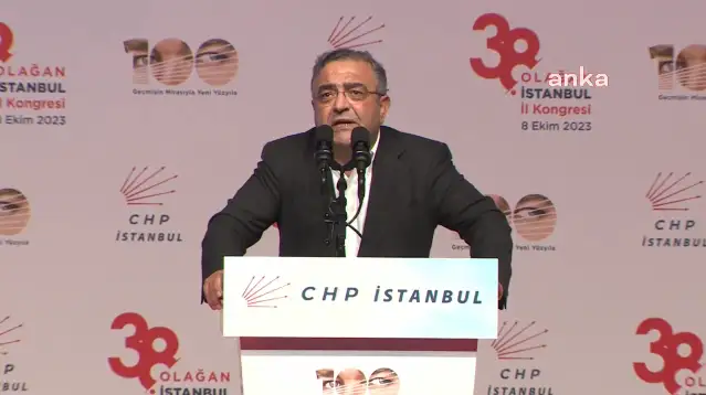 CHP'li Tanrıkulu: "Beni kurtlar sofrasına attılar"