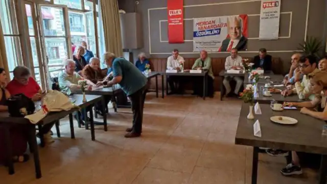 Gazeteci ve yazarlardan "Merdan Yanardağ" buluşması