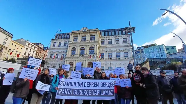 Beyoğlu Kent Savunması ve semt dernekleri: Deprem gerçeğini, kâr hırsınızın mazereti yapmanıza göz yummayacağız