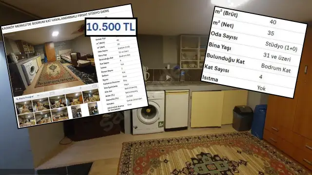 Penceresi, duşu, ısıtması yok... Depozito ile birlikte anahtarı çevirmek 21 bin TL!