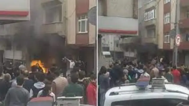 Küçükçekmece'de patlama: 1 kişi yaşamını yitirdi