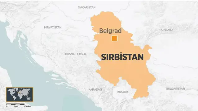 Sırbistan'da bir evde çıkan yangında 6 kişi öldü