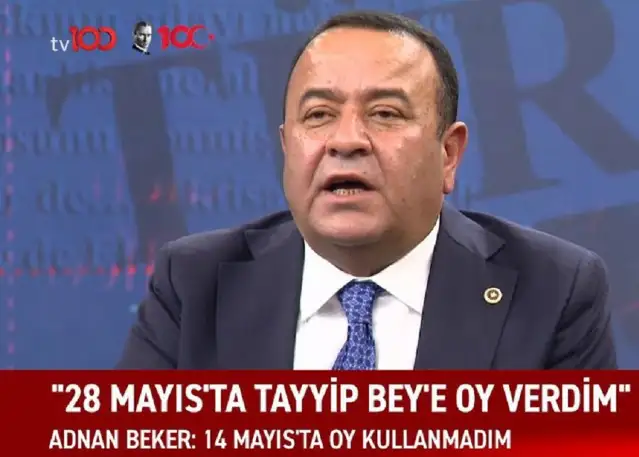 İYİ Parti'den istifa eden Adnan Beker: "28 Mayıs’ta Tayyip Bey’e oy verdim"