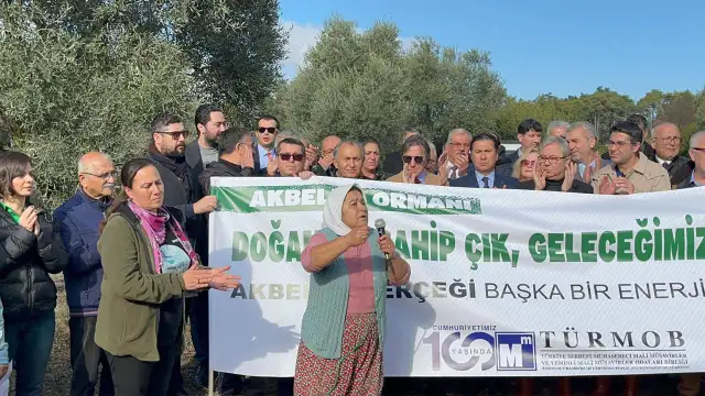 Akbelen’de eylem: "Köyümüzü, suyumuzu istiyoruz"