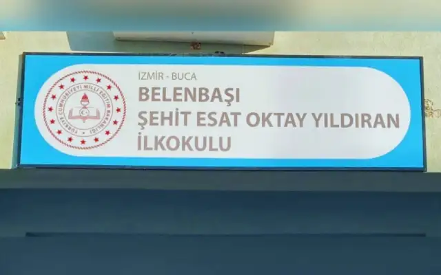 Okula verilen 'Esat Oktay Yıldıran' ismi kaldırıldı