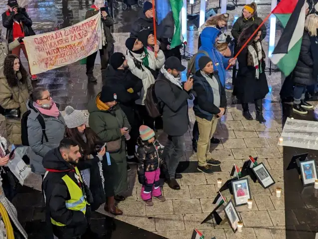 İsveç'te Filistin'de öldürülen 75 gazeteci anıldı