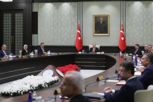 Kabine toplantısı sona erdi