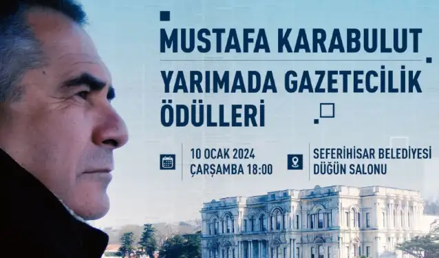 Mustafa Karabulut Yarımada Gazetecilik Ödülleri sahiplerini arıyor