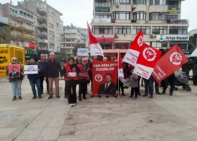 TİP Manisa'dan “Can Atalay'a özgürlük” eylemi