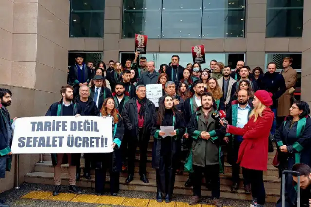 Avukatlardan CMK tarifesine tepki: Sefaleti kabul etmiyoruz