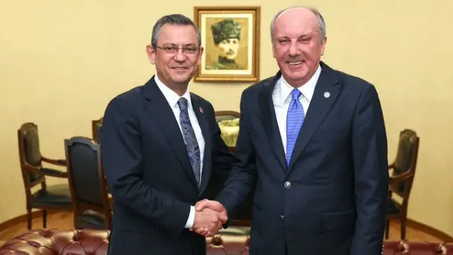 Muharrem İnce, CHP lideri Özgür Özel ile bir araya geldi