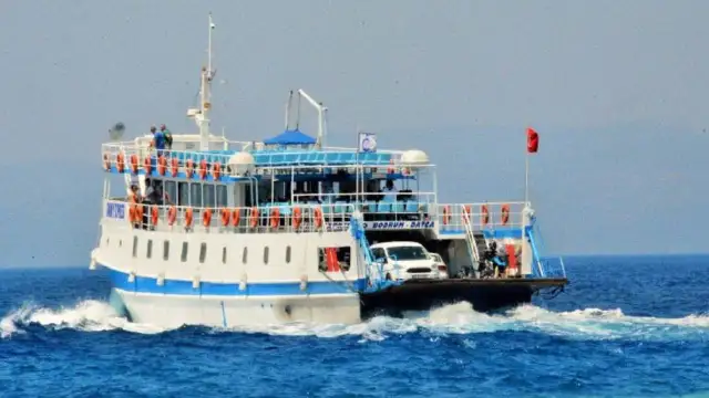Bodrum-Datça feribot seferleri iptal edildi