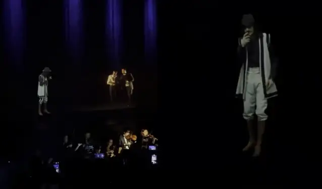 Cem Karaca, hologram ile sahnede vücut buldu