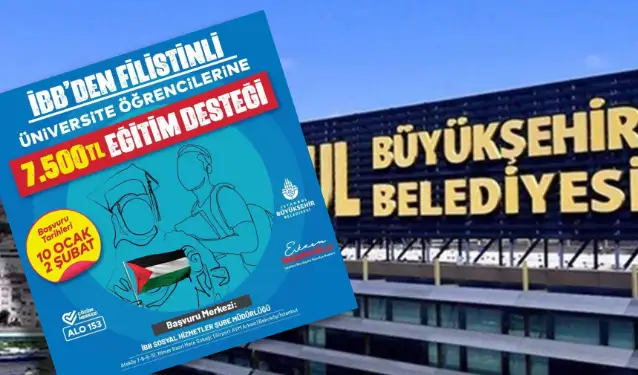 İBB Filistinli öğrencilere burs verecek!