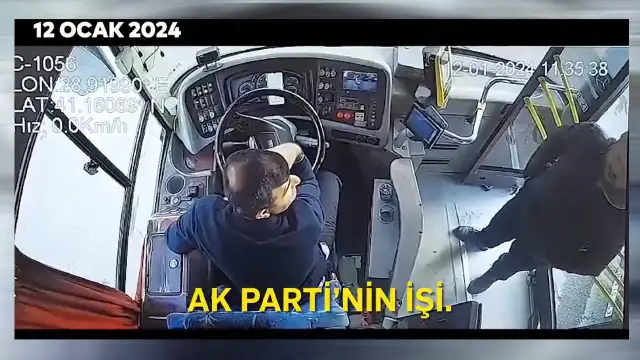İBB'ye 'halk otobüsü' kumpası: "Set kurulup çekim yapılmış"