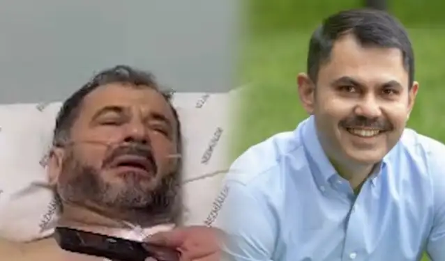 Murat Kurum acı içinde kıvranan İmam Galip Usta'yı Erdoğan ile konuşturdu