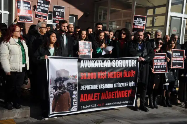 Manisa'da Avukatlardan “Adalet Nöbeti”: Sorumlulardan hesap soracağız!