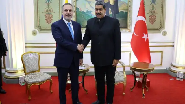 Bakan Fidan, Venezuela Devlet Başkanı Maduro ile görüştü