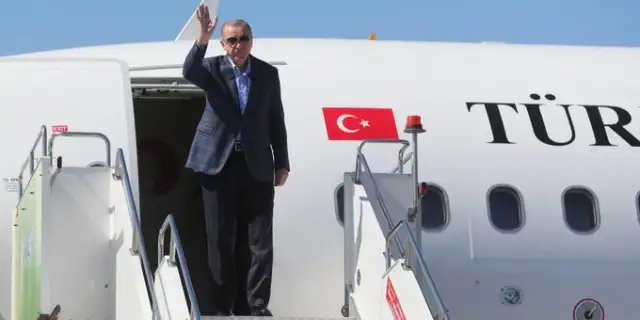 Erdoğan, BAE ve Mısır gezisi için yola çıktı