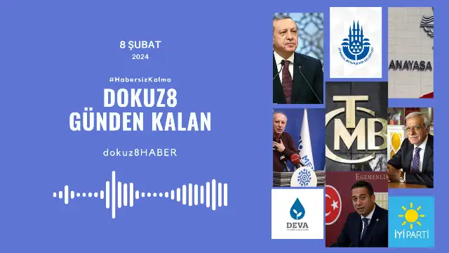 Günden Kalan | Merkez Bankası'nın yeni başkanı konuştu, AYM Başkanı ise "Anayasa'yı" hatırlattı: 8 Şubat'ta neler oldu?