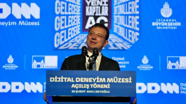 İBB Başkanı İmamoğlu Dijital Deneyim Müzesi' açılışında konuştu