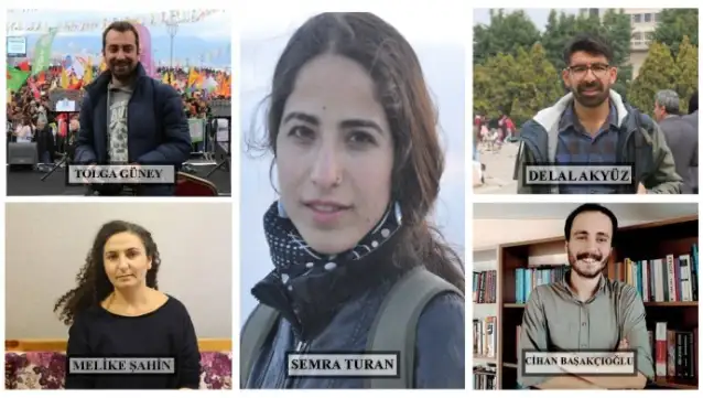 Gözaltında tutulan 5 gazeteci savcılığa sevk edildi