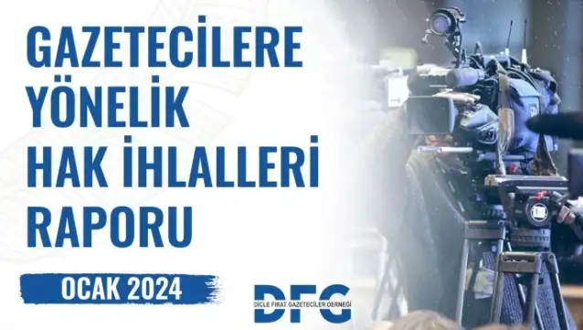 DFG'nin ocak ayı raporu: 53 gazeteci tutsak