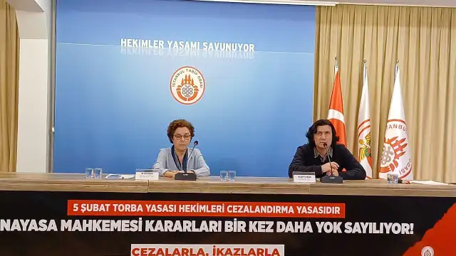 İstanbul Tabip Odası: Mevcut iktidar AYM kararlarını bu kez hekimler için yok sayıyor