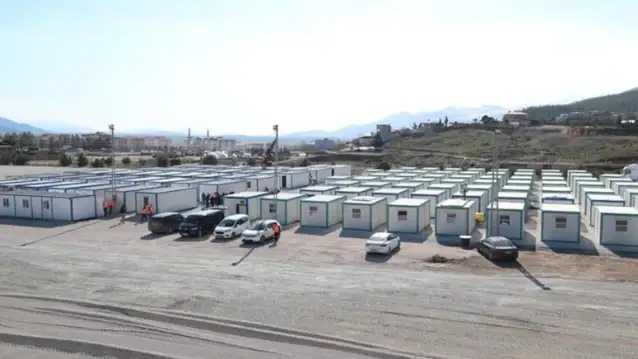 Gaziantep'te konteyner kentte yangın!