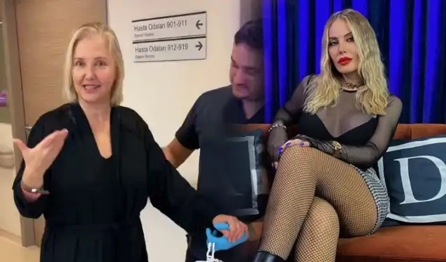 Berna Laçin başarılı geçen ameliyatı Hande Sarıoğlu taklidiyle kutladı